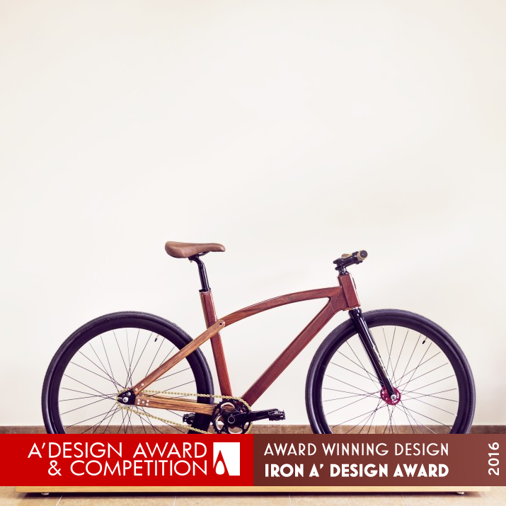 FRB Custom Bicycle Wooden Bicycle by Konstantinos G. Papadopoulos Iron Vehicle, Mobility and Transportation Design Award Winner 2016 