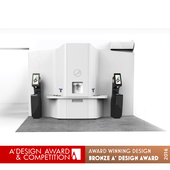 Cultura Pepsi Destination Beverage Dispenser by PepsiCo Design & Innovation Bronze Food, Beverage and Culinary Arts Design Award Winner 2016 