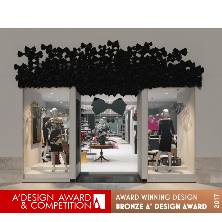 Pentlja Concept Store Fashion Design retail   by Urša Jazbinšek Bronze Interior Space and Exhibition Design Award Winner 2017 