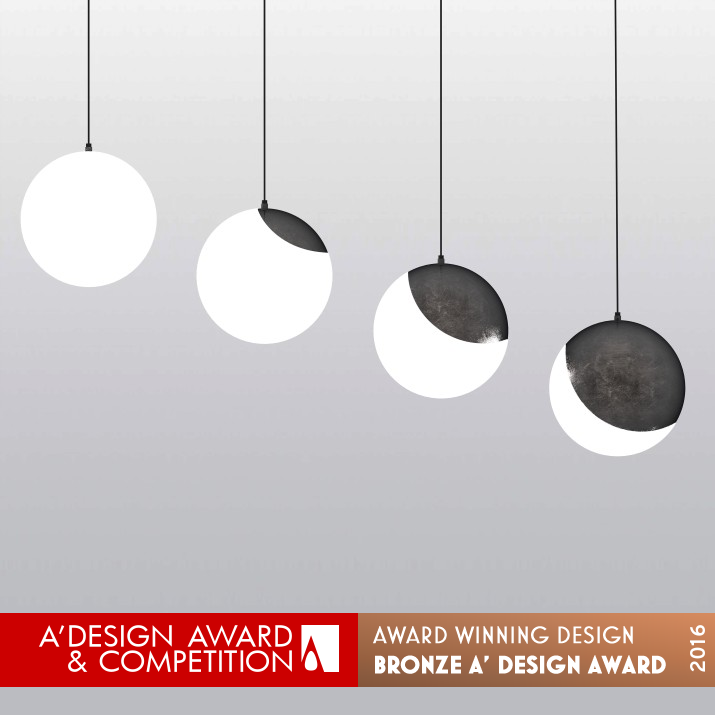 Lunipse Lighting by Nima Bavardi, Soroush Vahidian Kamyar Bronze Lighting Products and Fixtures Design Award Winner 2016 