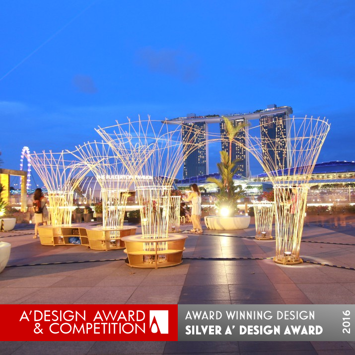 Lightscape  Pavilion by MisoSoupDesign Silver Lighting Products and Fixtures Design Award Winner 2016 