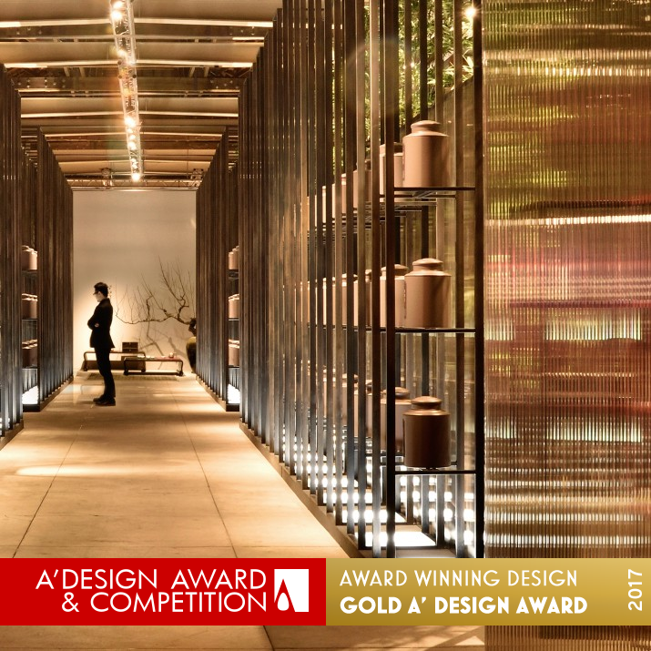 Misty Bamboo Exhibition Space by KYDO Golden Interior Space and Exhibition Design Award Winner 2017 