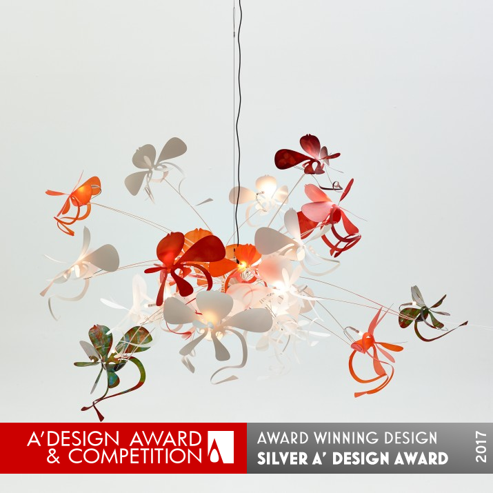 Orchid Light Light by Marc Pascal Silver Lighting Products and Fixtures Design Award Winner 2017 