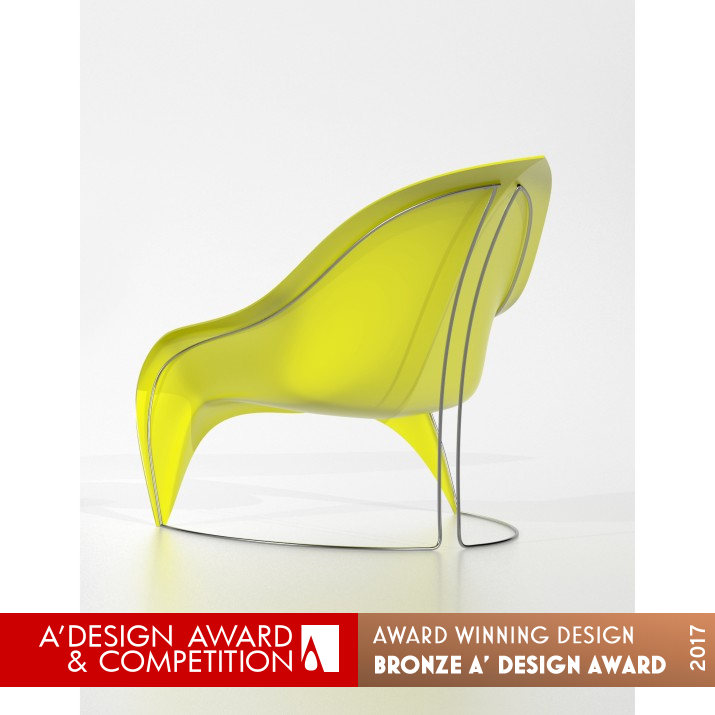 Leaf Chair by Bernard David Levine Bronze Furniture Design Award Winner 2017 