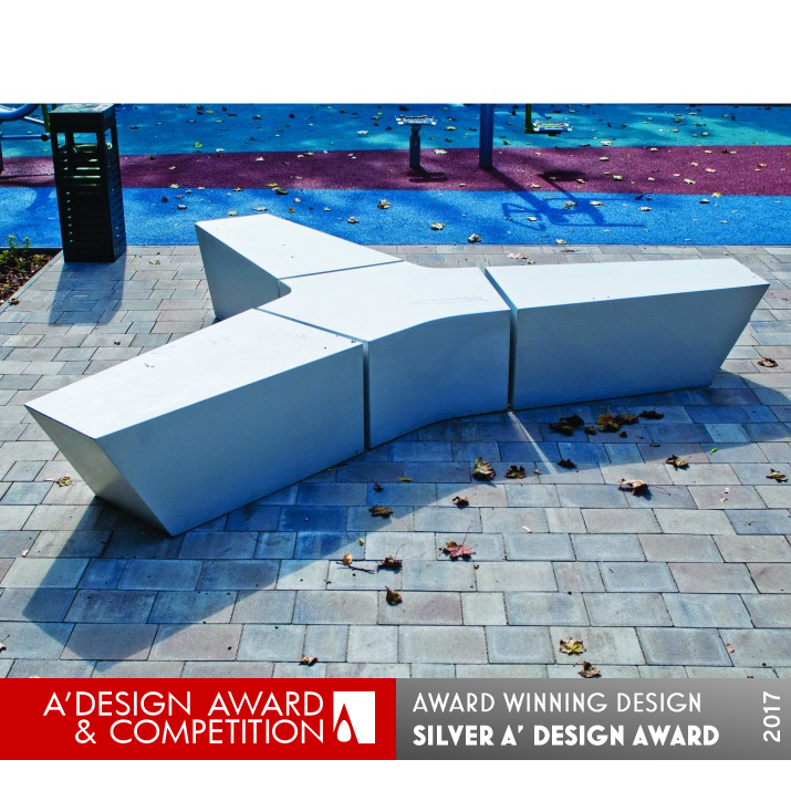 Croma Concrete Bench System by Peter Istvan Varga and Renata Paunoch Silver Street Furniture Design Award Winner 2017 