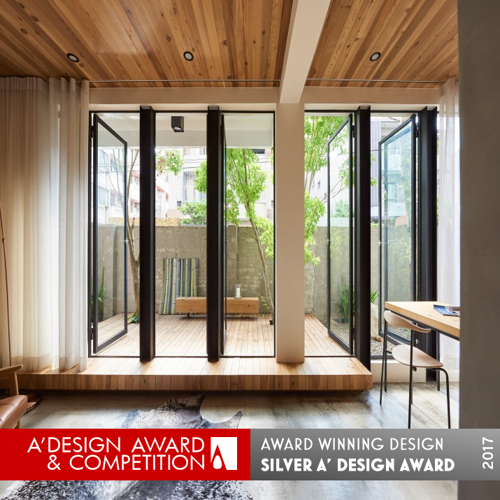 Old House in Wabi-Sabi House by Yu-Jui Chang Silver Interior Space and Exhibition Design Award Winner 2017 