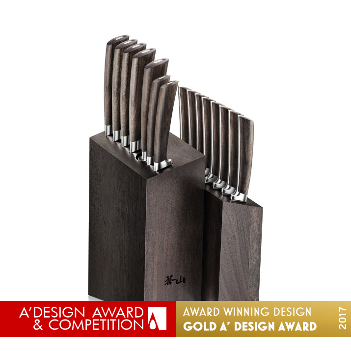 A Series Knives by Cangshan Golden Bakeware, Tableware, Drinkware and Cookware Design Award Winner 2017 