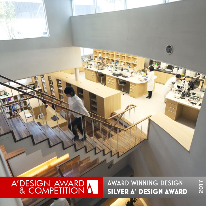 Regene Tiss Office with Laboratory by Kayo Kinase Silver Architecture, Building and Structure Design Award Winner 2017 