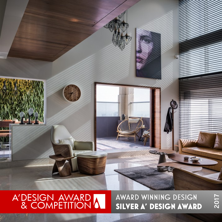 Shadow House Residential Interior Design by Sanjay Newaskar Silver Interior Space and Exhibition Design Award Winner 2017 