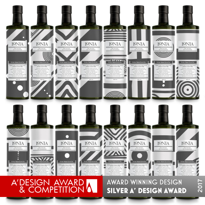 Ionia Olive oil packaging by Antonia Skaraki Silver Packaging Design Award Winner 2017 