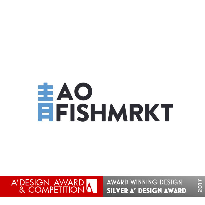 AO FISH MARKET Corporate Identity by JungWon Audrey Choe Silver Graphics, Illustration and Visual Communication Design Award Winner 2017 