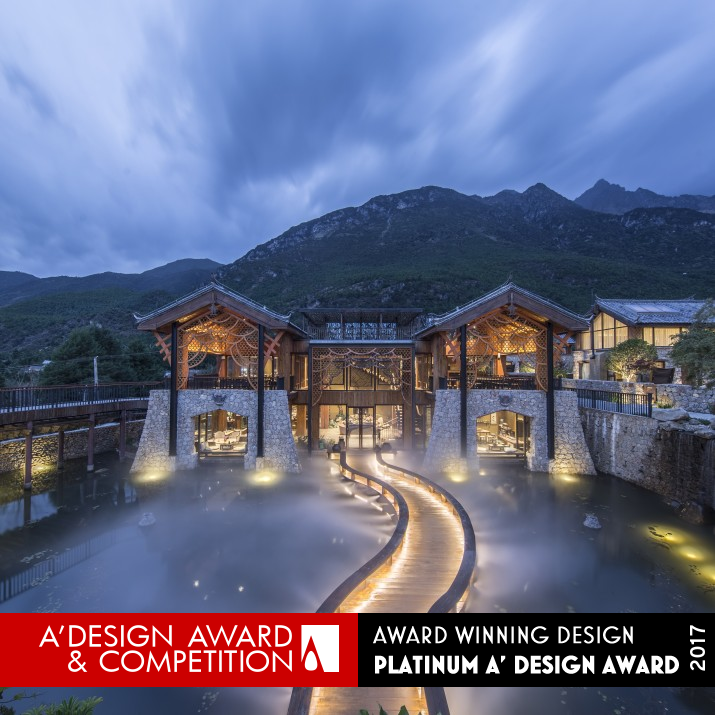 Villafound Jade Hotel Lijiang Lodge by Nie Jianping Platinum Architecture, Building and Structure Design Award Winner 2017 