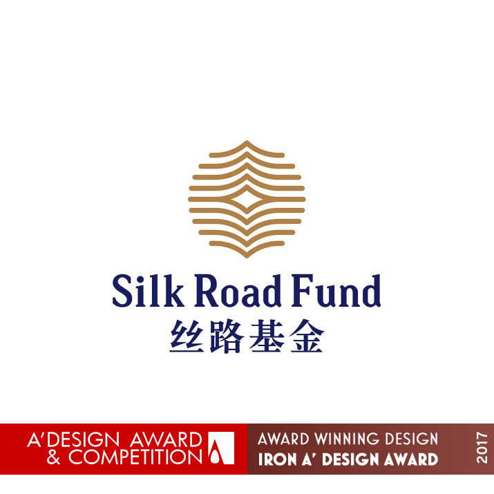 Silk Road Fund Logo and VI by Dongdao Creative Branding Group Iron Graphics, Illustration and Visual Communication Design Award Winner 2017 