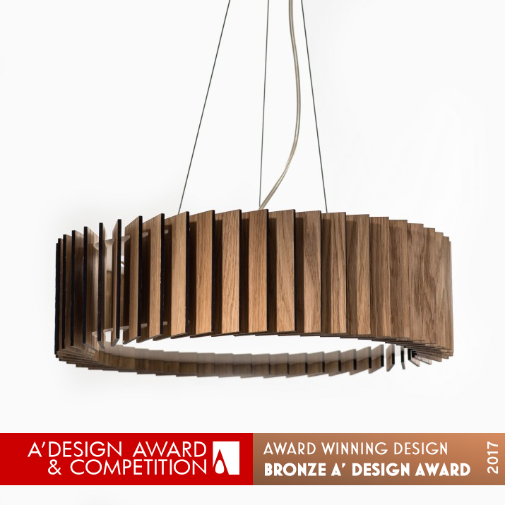 ROTOR Lamp by Evgeniya Dianova Bronze Lighting Products and Fixtures Design Award Winner 2017 