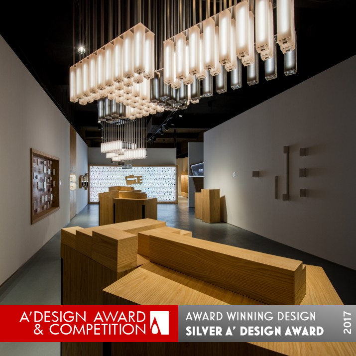 Yizheng Experience Center Children Eraser Showcase by United Design Practice and Light Collab Silver Interior Space and Exhibition Design Award Winner 2017 