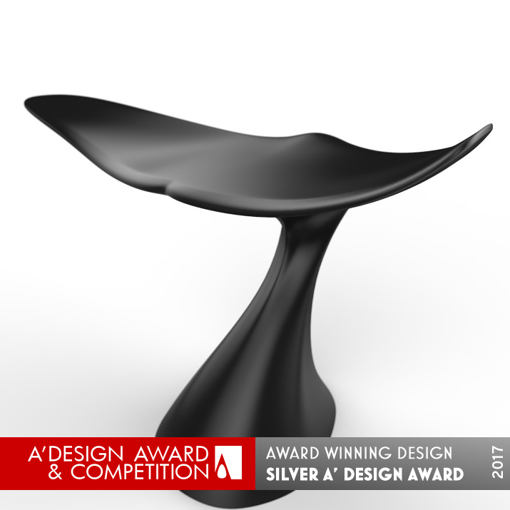 Whale Stool by Farzaneh Biazaran Silver Furniture Design Award Winner 2017 