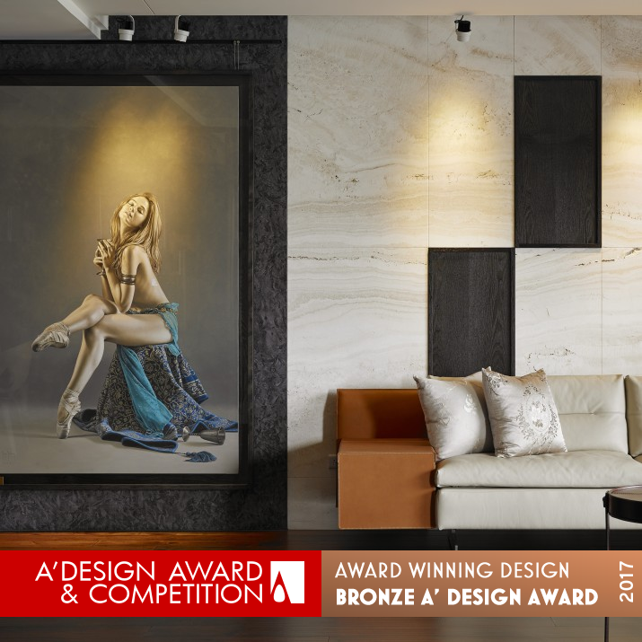 Artistic Life Style Residential House by Wen-Ching Wu Bronze Interior Space and Exhibition Design Award Winner 2017 