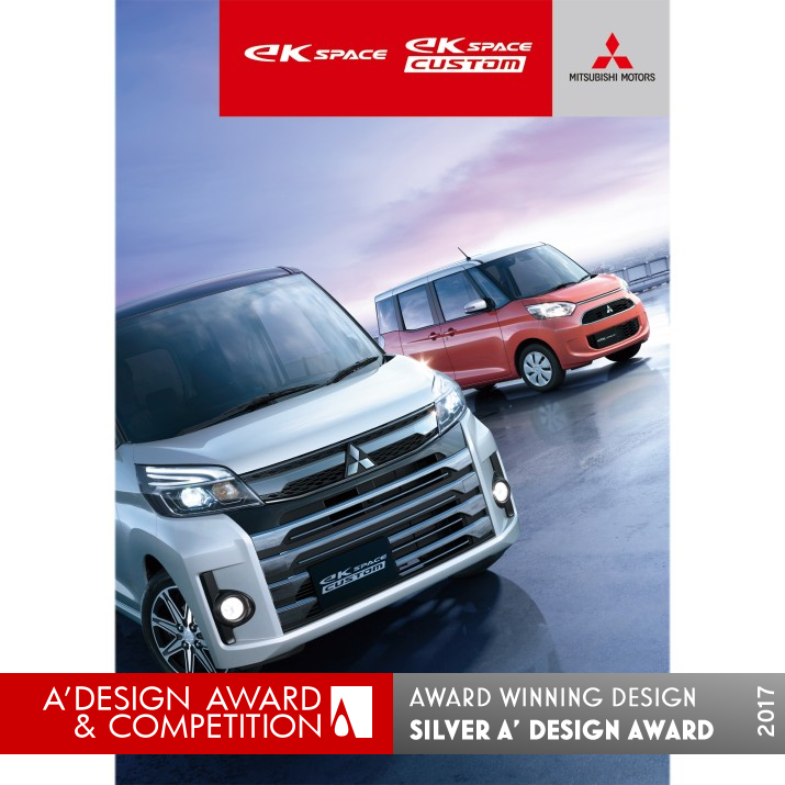 Mitsubishi eK Space Custom / eK Space Brochure by E-graphics communications Silver Graphics, Illustration and Visual Communication Design Award Winner 2017 