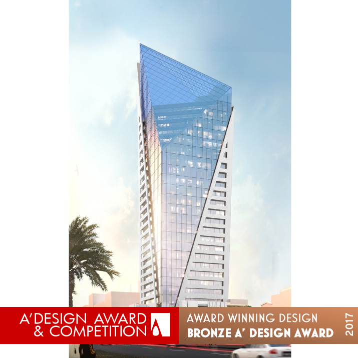 Capital Tower  Mixed-Use Building by Collaborative Architects + Partners Bronze Architecture, Building and Structure Design Award Winner 2017 