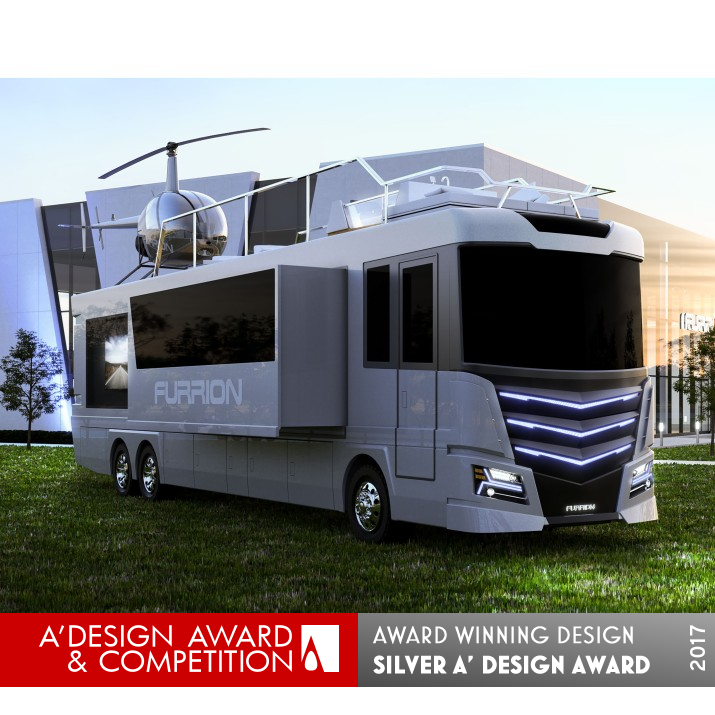 Elysium Recreational Vehicle by Furrion Silver Vehicle, Mobility and Transportation Design Award Winner 2017 