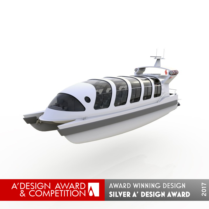 Delphi Sea Taxi by Hakan Gürsu Silver Yacht and Marine Vessels Design Award Winner 2017 