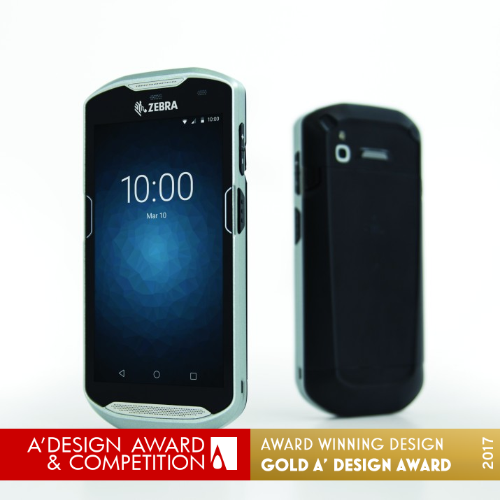 TC51 and TC56 Series Rugged Handheld Computer by Mukai Shen and Mark Fountain Golden Digital and Electronic Device Design Award Winner 2017 