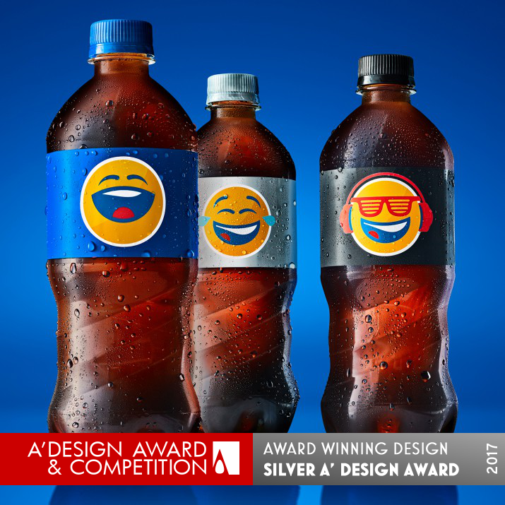 PepsiMoji PEC Bottle by PepsiCo Design and Innovation Silver Packaging Design Award Winner 2017 