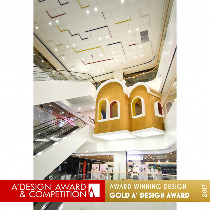 Funlife Plaza Family mall by Pan Mok Golden Interior Space and Exhibition Design Award Winner 2017 