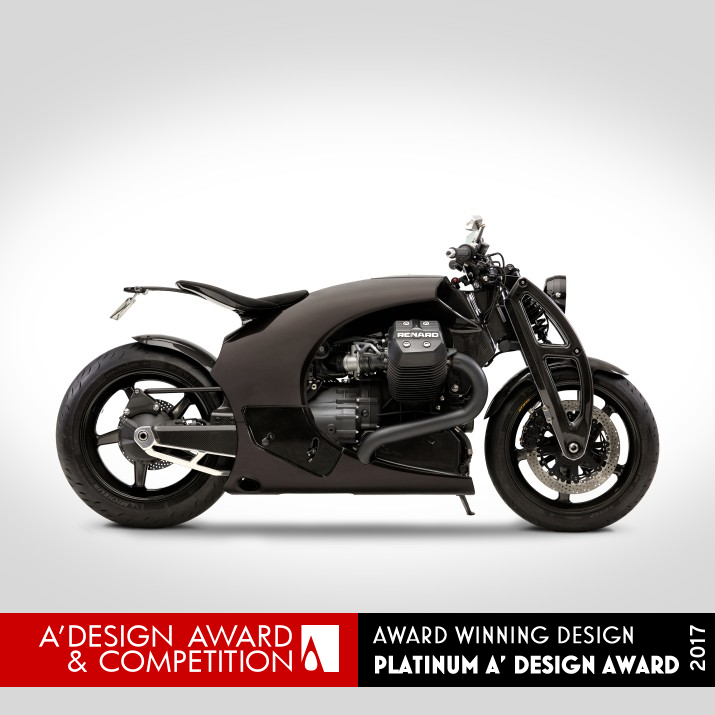 Renard GT Motorcycle by Andres Uibomäe Platinum Vehicle, Mobility and Transportation Design Award Winner 2017 