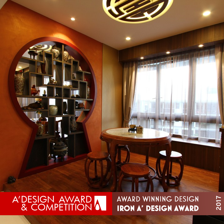 Oriental Charm Residential House by Copper Design Associates Iron Interior Space and Exhibition Design Award Winner 2017 