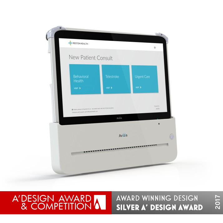 CA200 Telemedicine Tablet Telemedicine End Point by Cory Costley Silver Medical Devices and Medical Equipment Design Award Winner 2017 