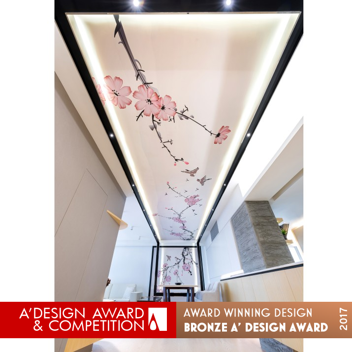 Ink Play Residential living area by Samson Wong Bronze Interior Space and Exhibition Design Award Winner 2017 