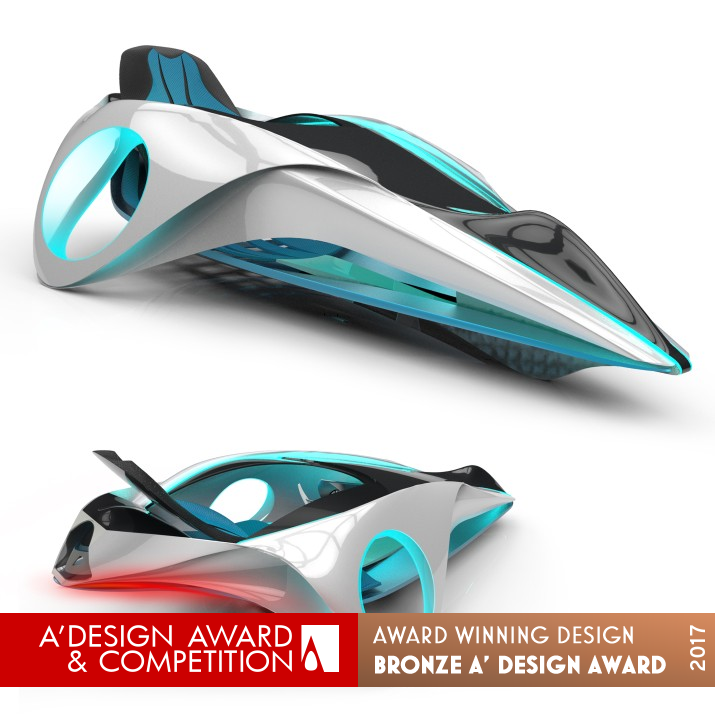 Space+ Car Save Space Fold Parking by Haibin Du, Jian Ding and Xueting Yu Bronze Futuristic Design Award Winner 2017 