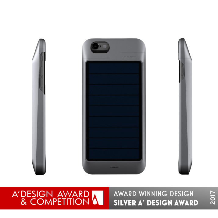 Sunthetic Solar case charger for iPhone by Nikola Knezevic Silver Digital and Electronic Device Design Award Winner 2017 