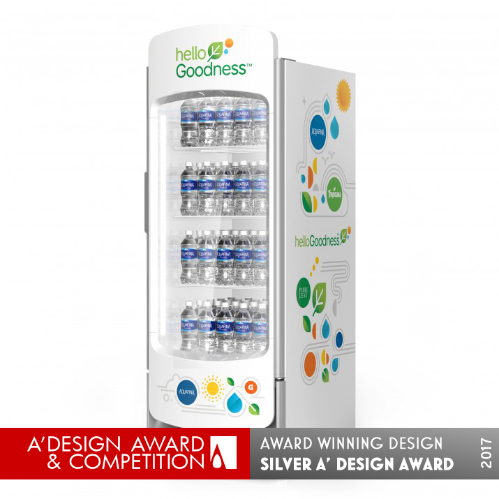 PepsiCo Global Cooler Refrigerated Cooler by PepsiCo Design and Innovation Silver Bakeware, Tableware, Drinkware and Cookware Design Award Winner 2017 