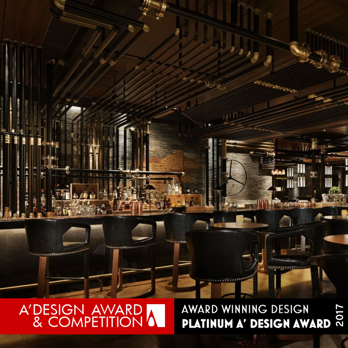 Midtown Restaurant Brewery Bar by Ryoichi Niwata Platinum Interior Space and Exhibition Design Award Winner 2017 