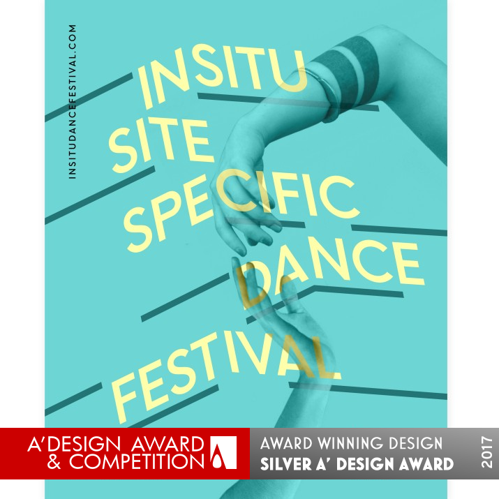 Insitu Site-Specific Dance Festival Visual Identity by Siri Lindskrog and Jetzt-immer Silver Graphics, Illustration and Visual Communication Design Award Winner 2017 