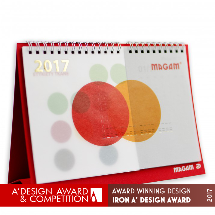Magam Calendar by Izabela Jurczyk & Małgorzata Boszulak Iron Graphics, Illustration and Visual Communication Design Award Winner 2017 