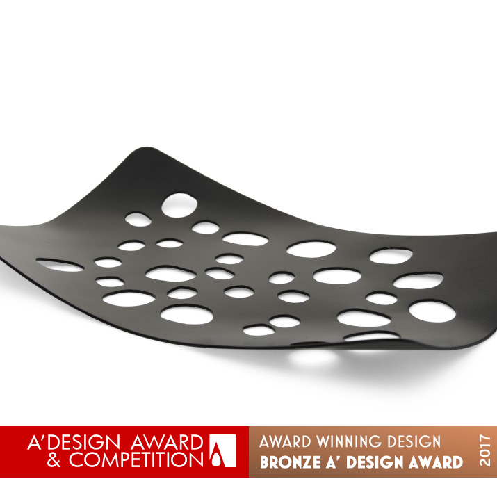 Ajoure Centerpiece  by Rupa Chaturvedi Bronze Bakeware, Tableware, Drinkware and Cookware Design Award Winner 2017 