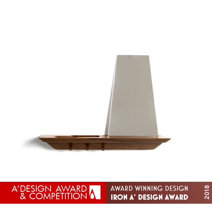 Pendú Organiser shelf by Renata Gutierrez and James Rowland Iron Furniture Design Award Winner 2018 