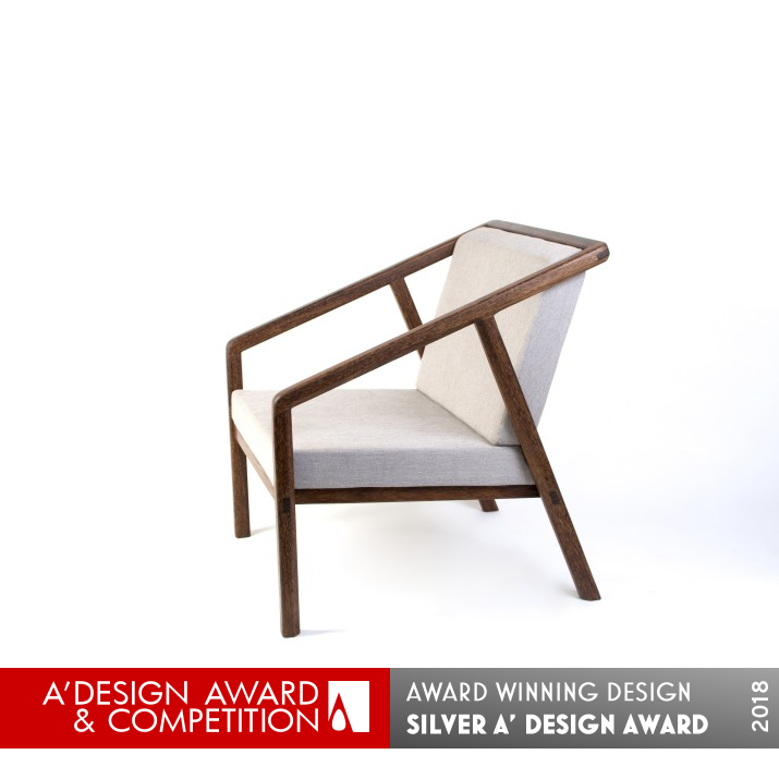 Canela Armchair by Renata Gutierrez and James Rowland Silver Furniture Design Award Winner 2018 