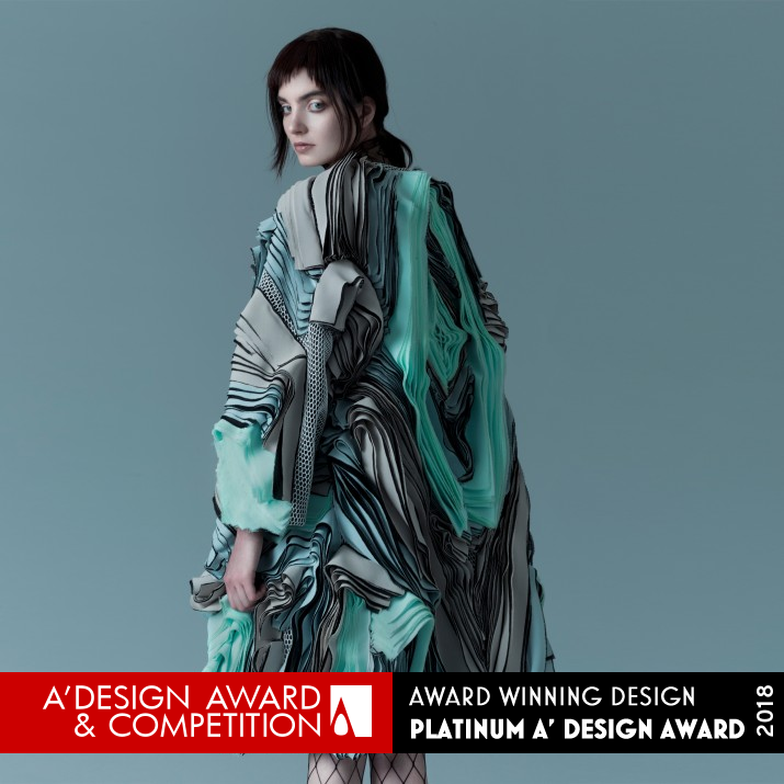 Traces Womenswear Collection by Rong Zhang Platinum Fashion, Apparel and Garment Design Award Winner 2018 