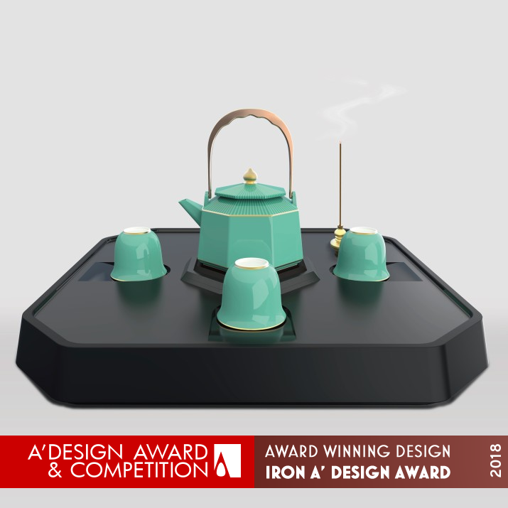 Echo Tea Set by Cong Ma Iron Bakeware, Tableware, Drinkware and Cookware Design Award Winner 2018 