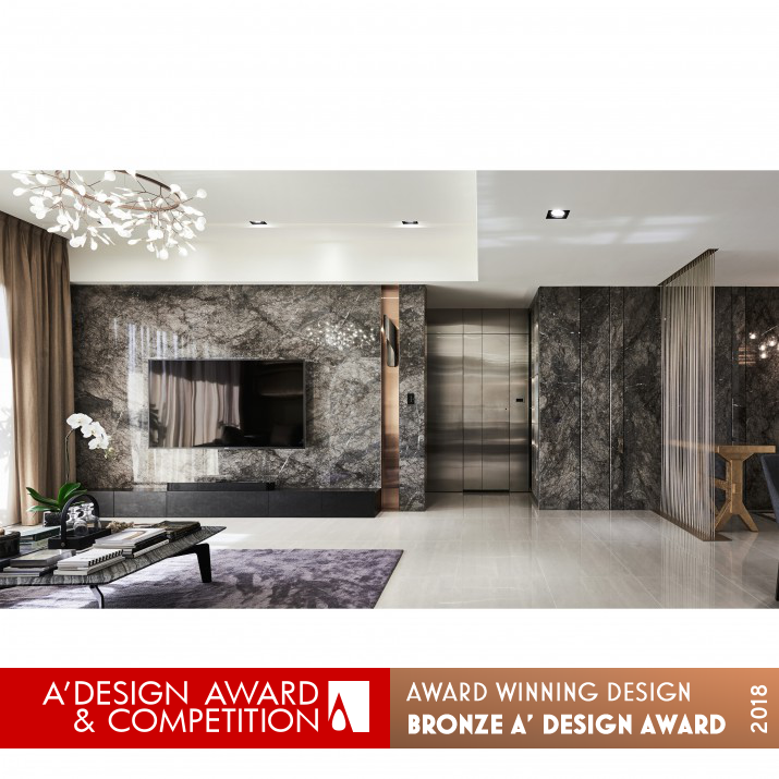 Van der Vein Residential House by Hsin-Ting Weng and Shih-Ting Hsu Bronze Interior Space and Exhibition Design Award Winner 2018 