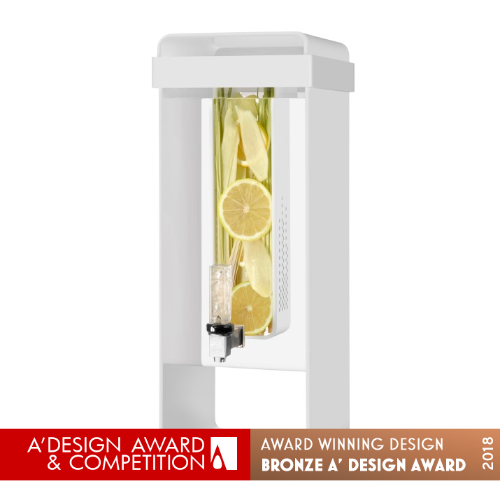 Infusion Beverage dispenser by Shelly Agronin, Arik Yuval and Tamir Levy Bronze Prosumer Products and Workshop Equipment Design Award Winner 2018 