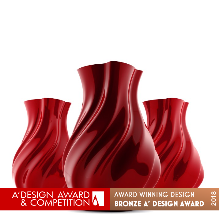 Tango Vase by Juan A. García and Juan D. Ramos Bronze Furniture Design Award Winner 2018 