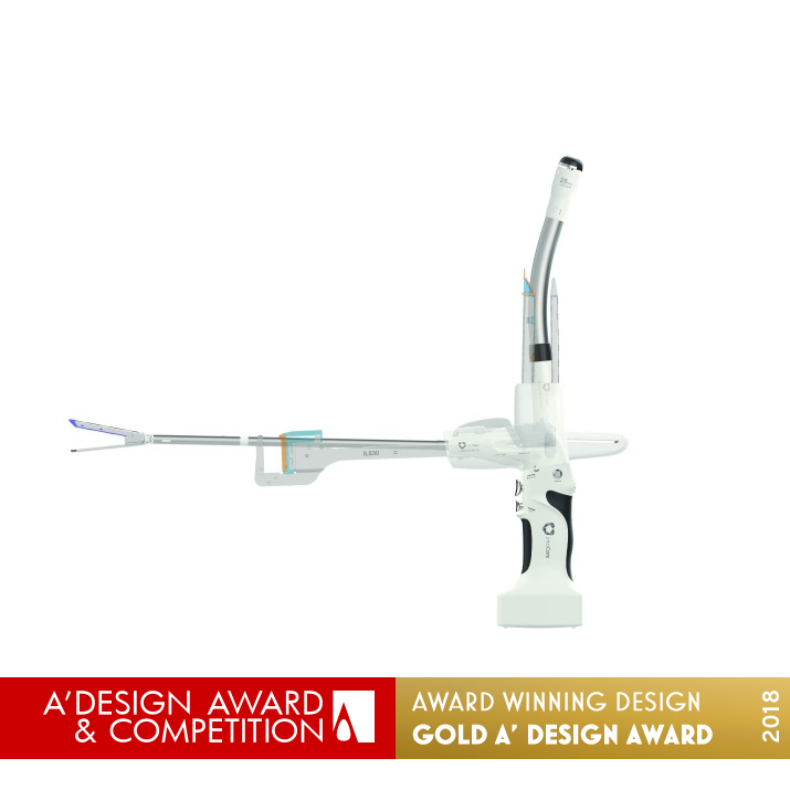 Intocare and Butti Powered Surgical Stapler by Intocare Medical Technology Golden Medical Devices and Medical Equipment Design Award Winner 2018 