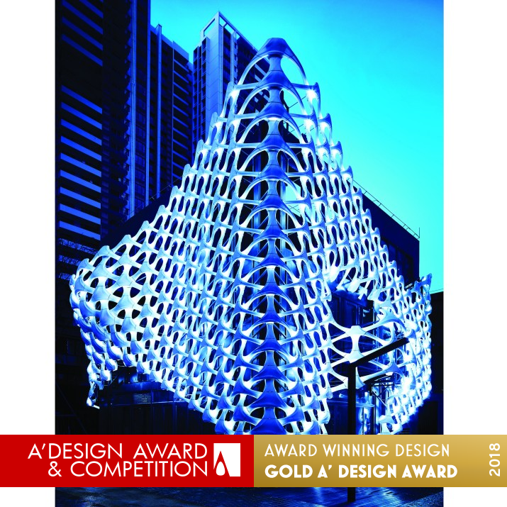 Arachne Building Facade by Lei Yu Golden Architecture, Building and Structure Design Award Winner 2018 