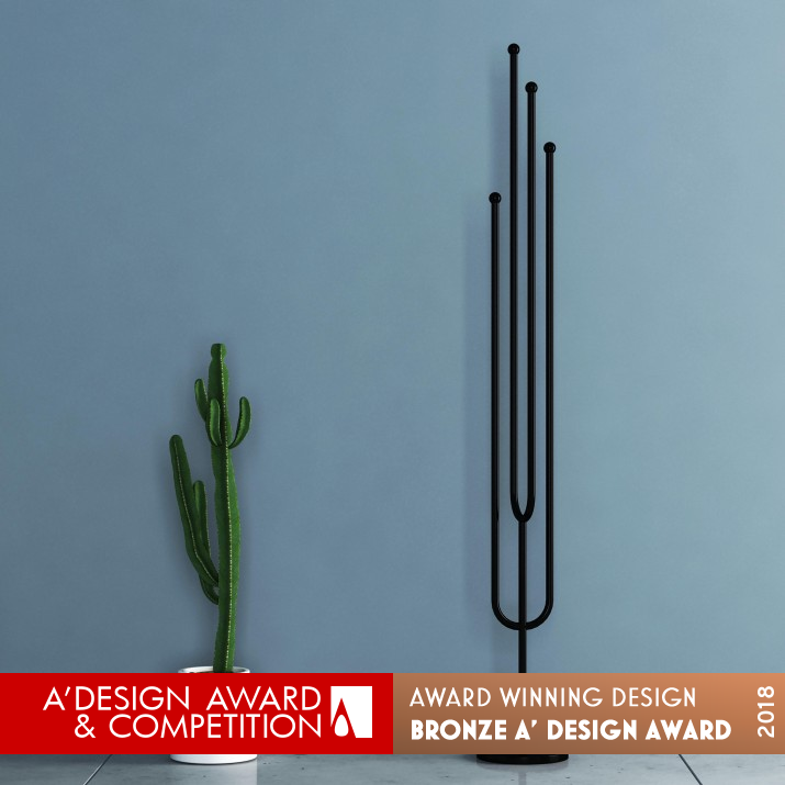 Saguaro Cloth Hanger by Miro Nazarian Bronze Furniture Design Award Winner 2018 