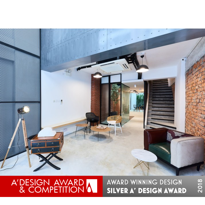 theDesk Coworking Space by Cocoon Architecture Ltd. Silver Interior Space and Exhibition Design Award Winner 2018 